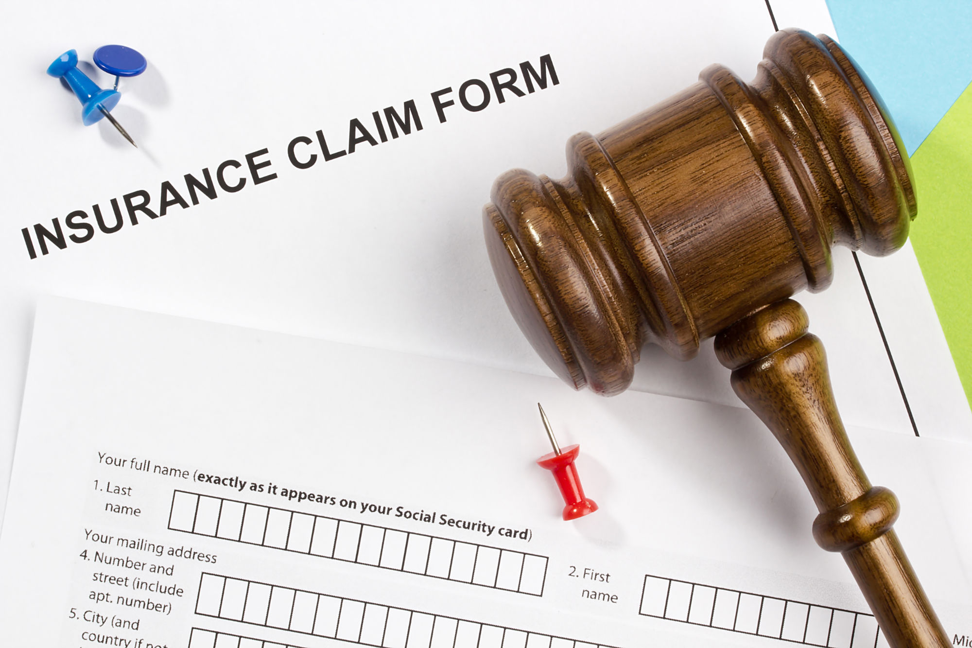 Insurance Claim Form Rear End Car Accident in Philadelphia